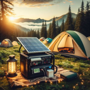 Stay powered and prepared with a portable solar generator.